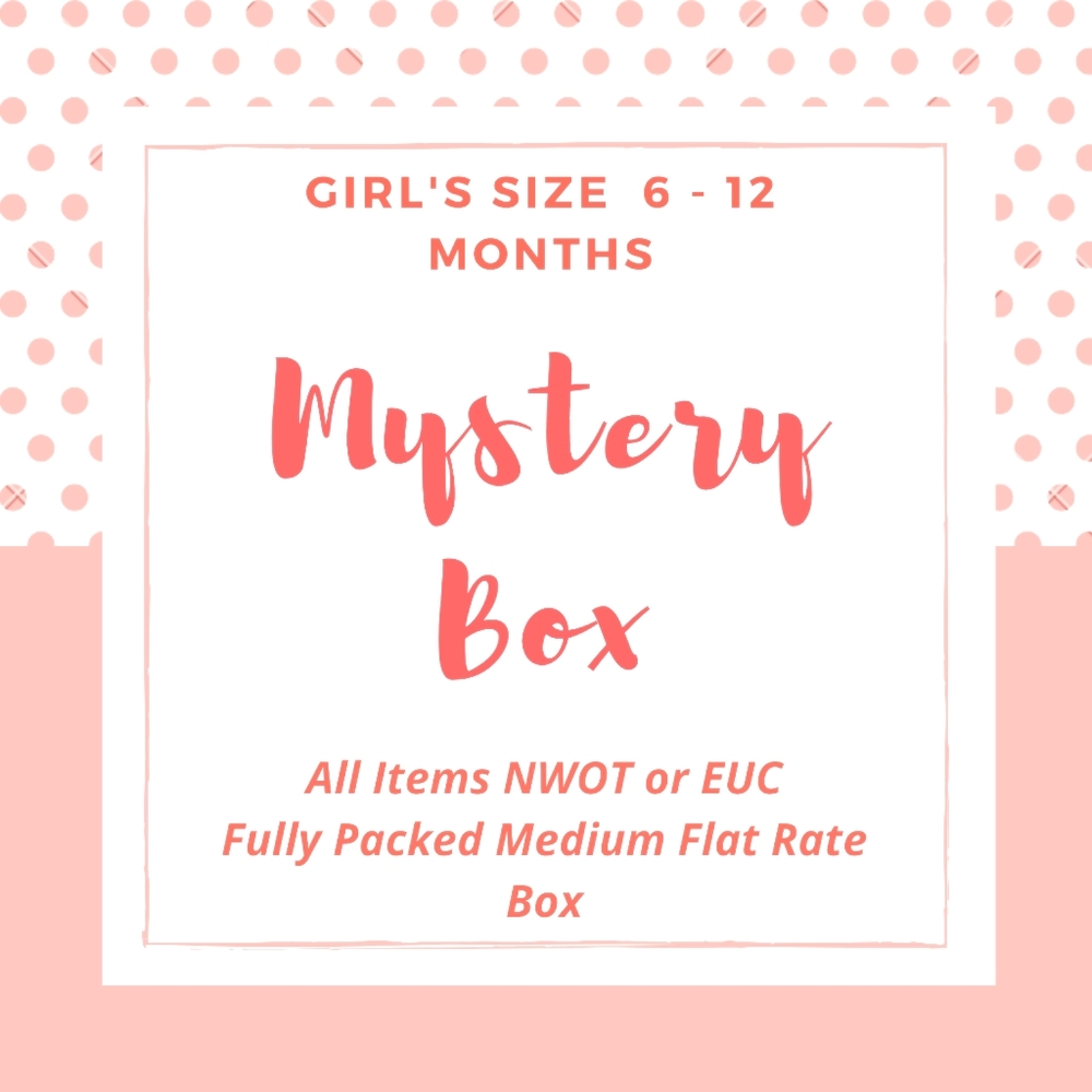 Girls Size 6-12 Month Mystery Box